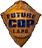 Future Cop badge
