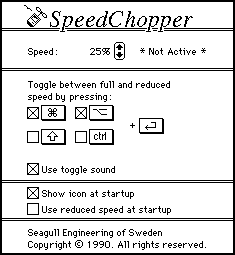 SpeedChopper screen shot